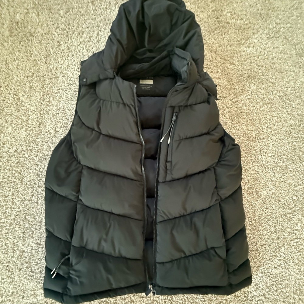 Scotch & Soda Black Puffer Vest